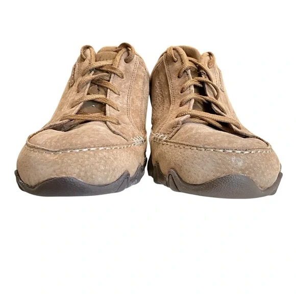 Skechers Bikers Curbed Women’s 9.5 Brown Suede Relaxed Fit Memory Foam Sneakers - Picture 8 of 13